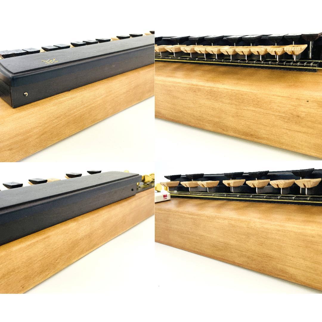 ZEN-ON 冴 全音高級大正琴 エレキ和楽器 6弦楽器 27鍵／5〜6♯ 桐材