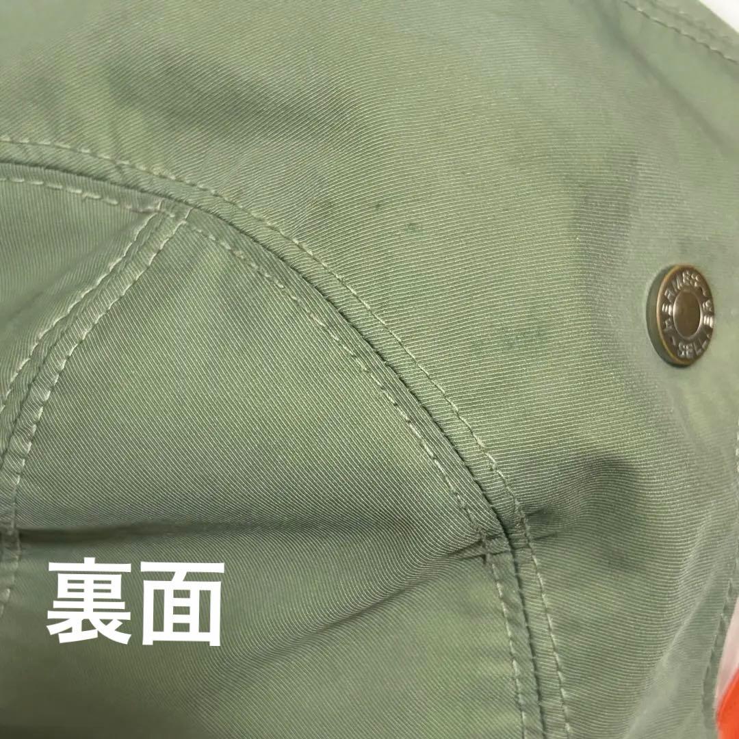 HERMES エルメス ベースボールキャップ ジェットキャップ バイカラー 帽子