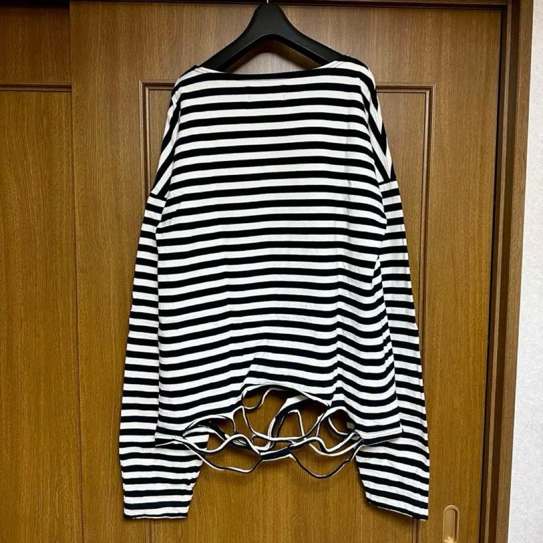 GRANCY 総柄ラインストーングラフィックロンT