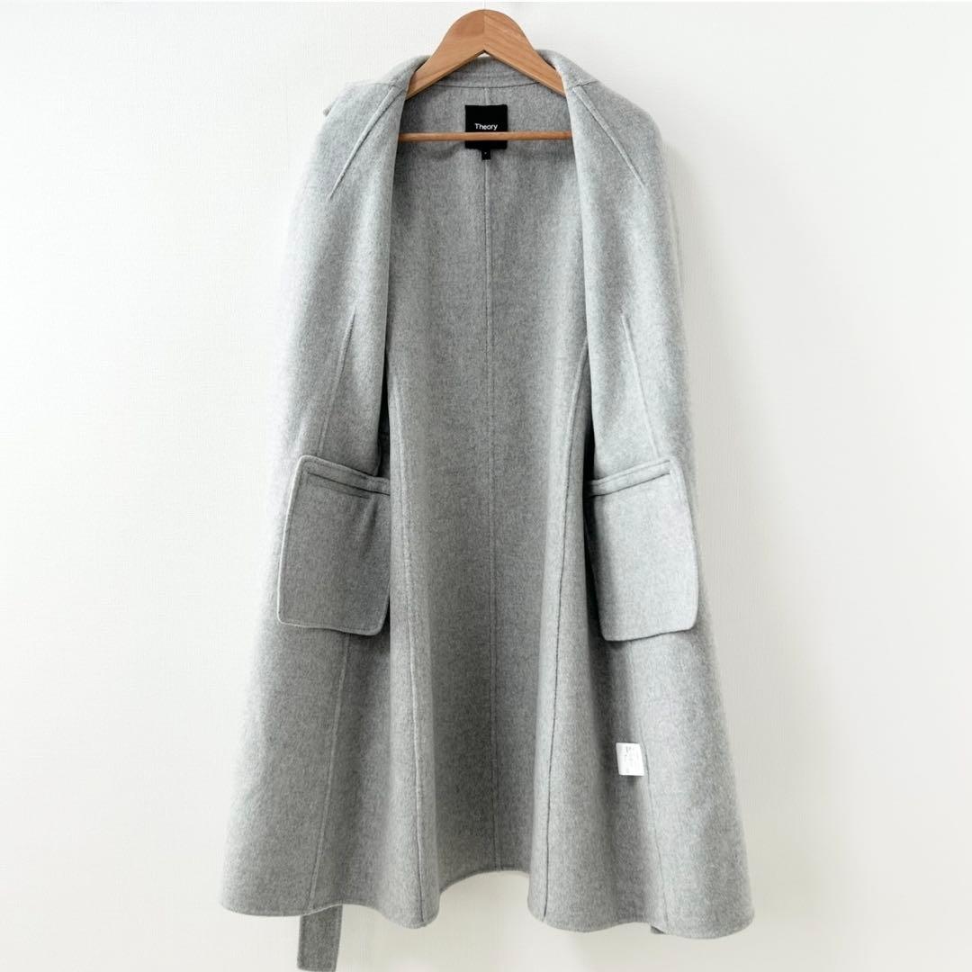 極美品✨セオリー　Luxe New Divide Belt Coat
