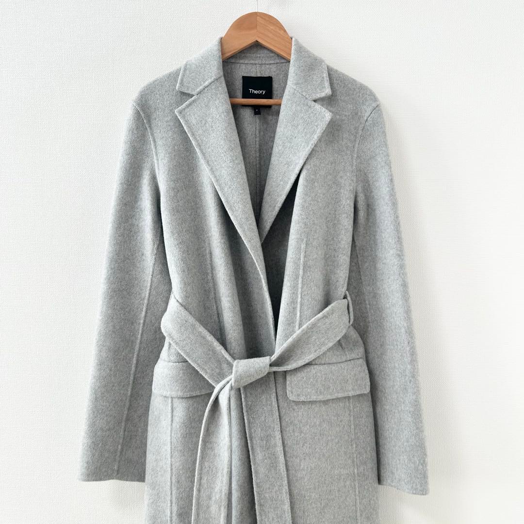 極美品✨セオリー　Luxe New Divide Belt Coat