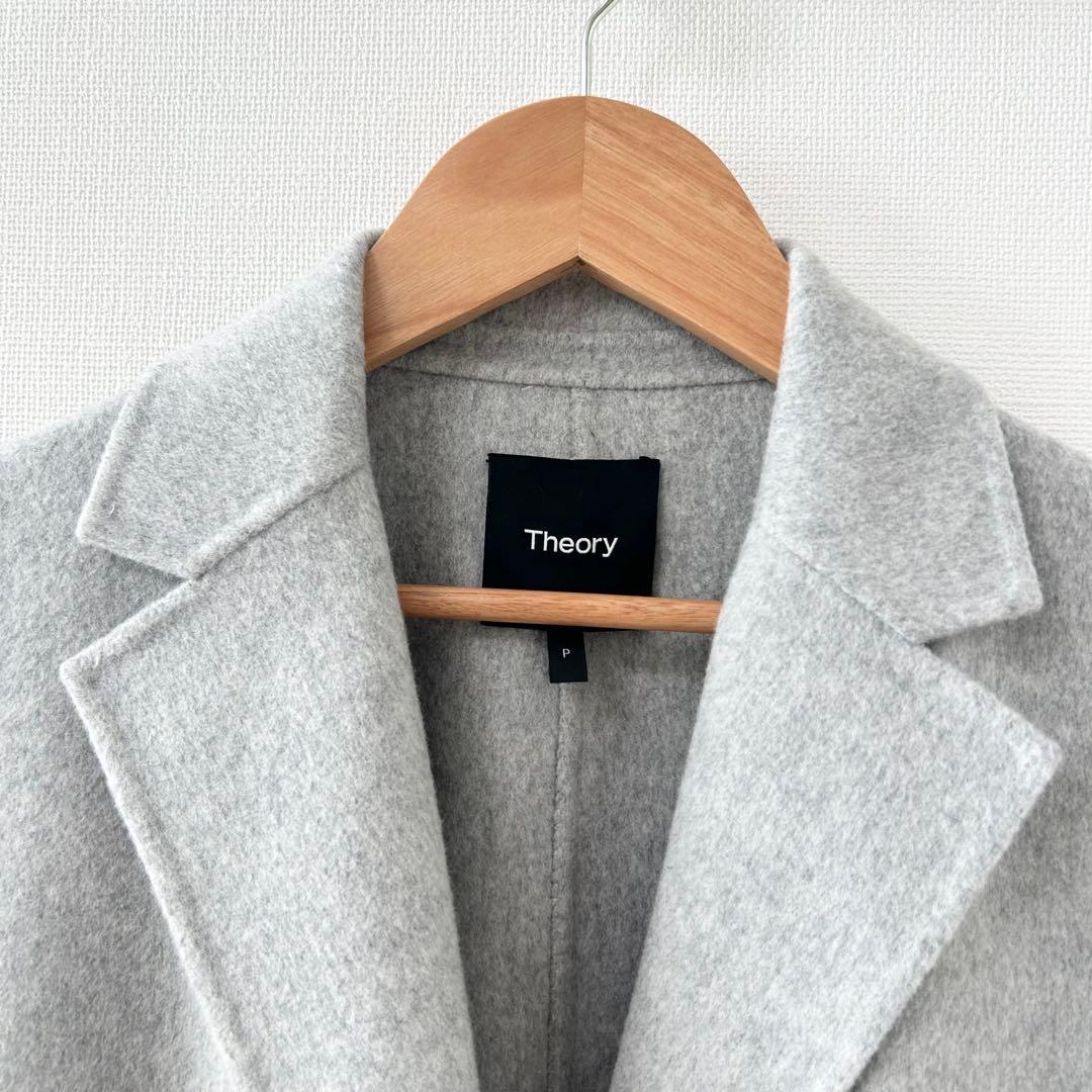 極美品✨セオリー　Luxe New Divide Belt Coat