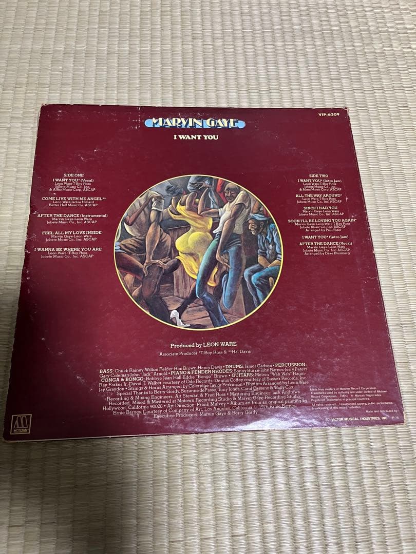 ソウル　日本盤LPレコード2枚セット　マーヴィン・ゲイ　スピナーズ　soul