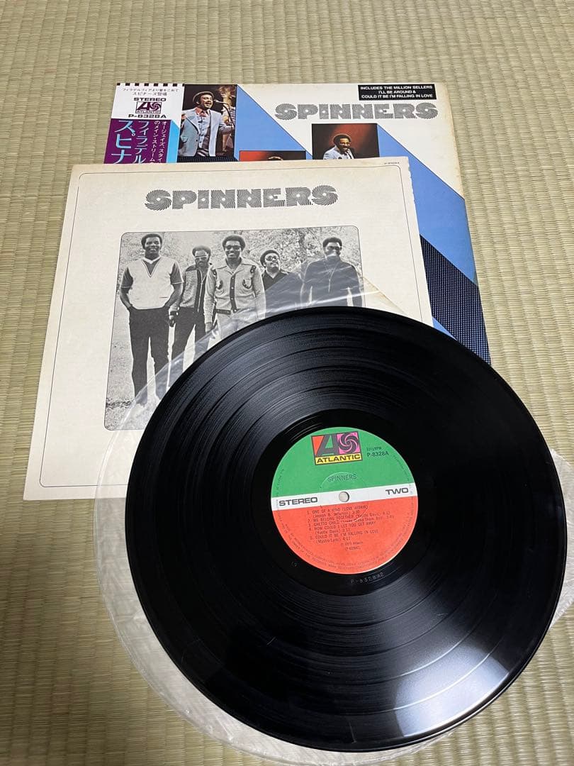 ソウル　日本盤LPレコード2枚セット　マーヴィン・ゲイ　スピナーズ　soul