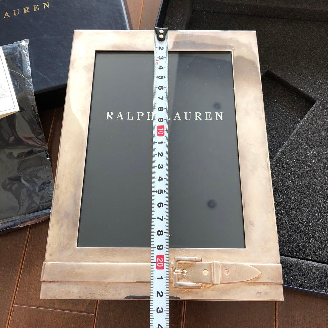 RALPH LAUREN シルバー ベルト フレーム　ラルフローレン　写真立て