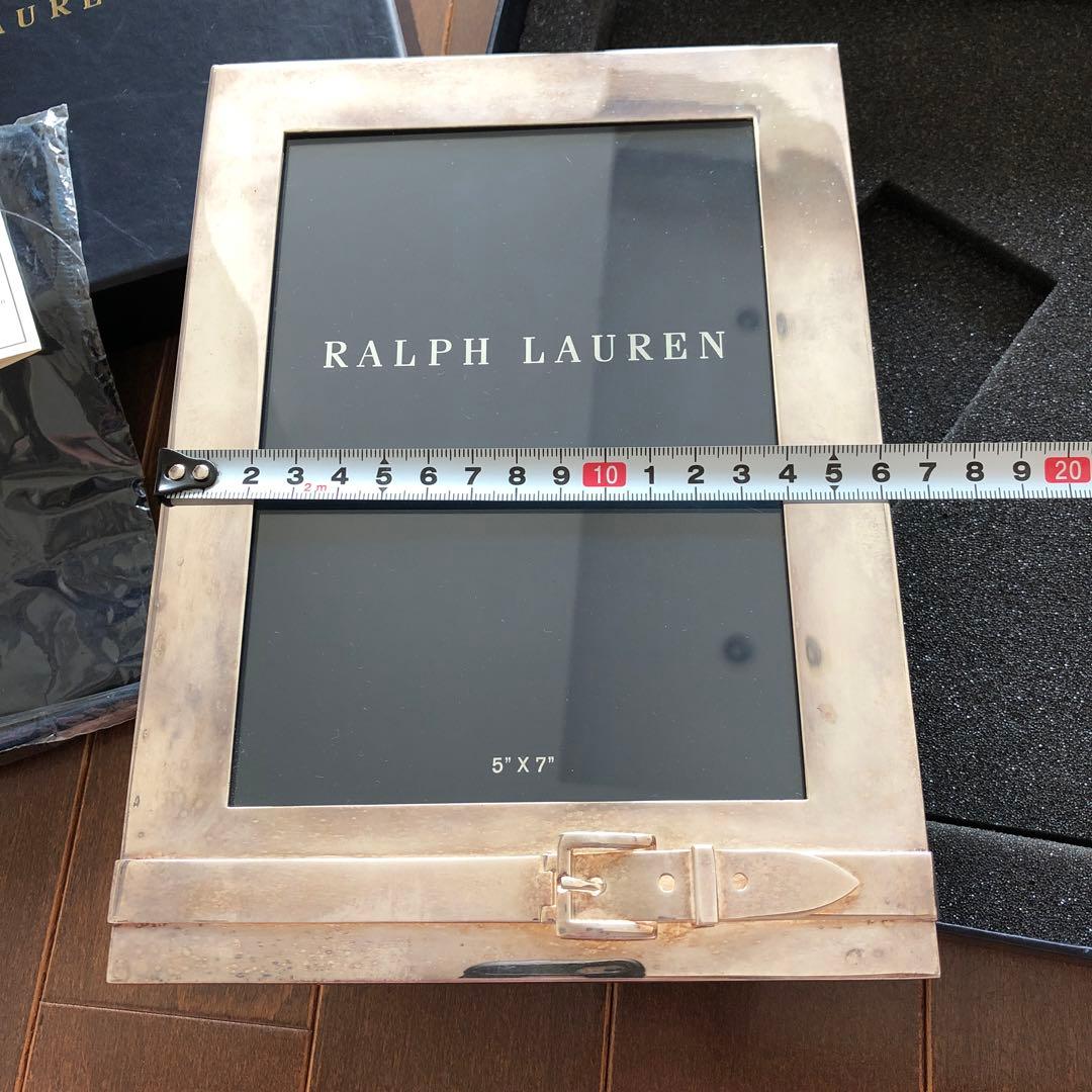 RALPH LAUREN シルバー ベルト フレーム　ラルフローレン　写真立て