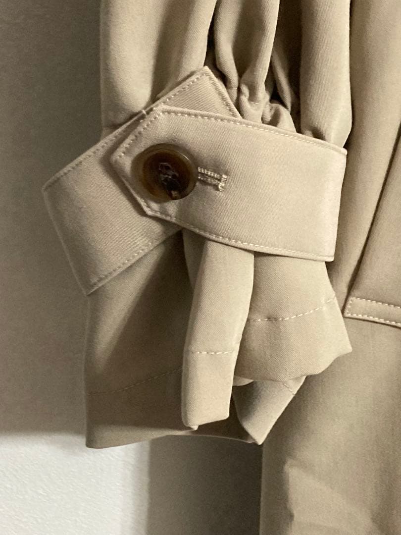 【新品】couture brooch キャンディースリーブロングトレンチコート