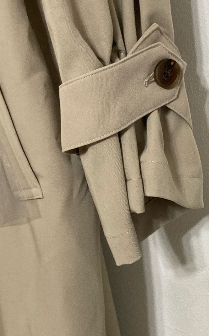 【新品】couture brooch キャンディースリーブロングトレンチコート
