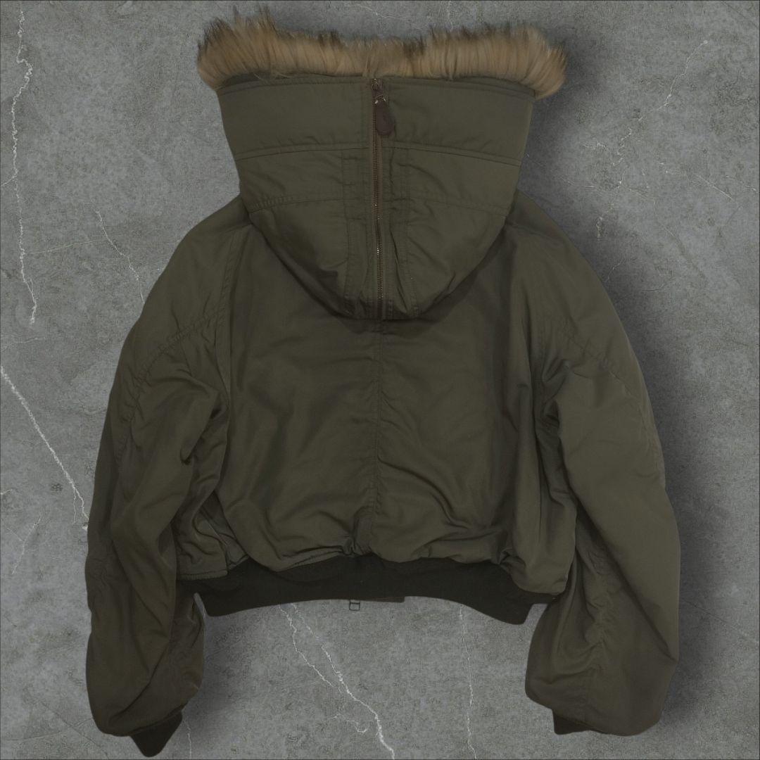 moussy ファーn2bジャケット短丈ショートY2K 平成archiveギャル