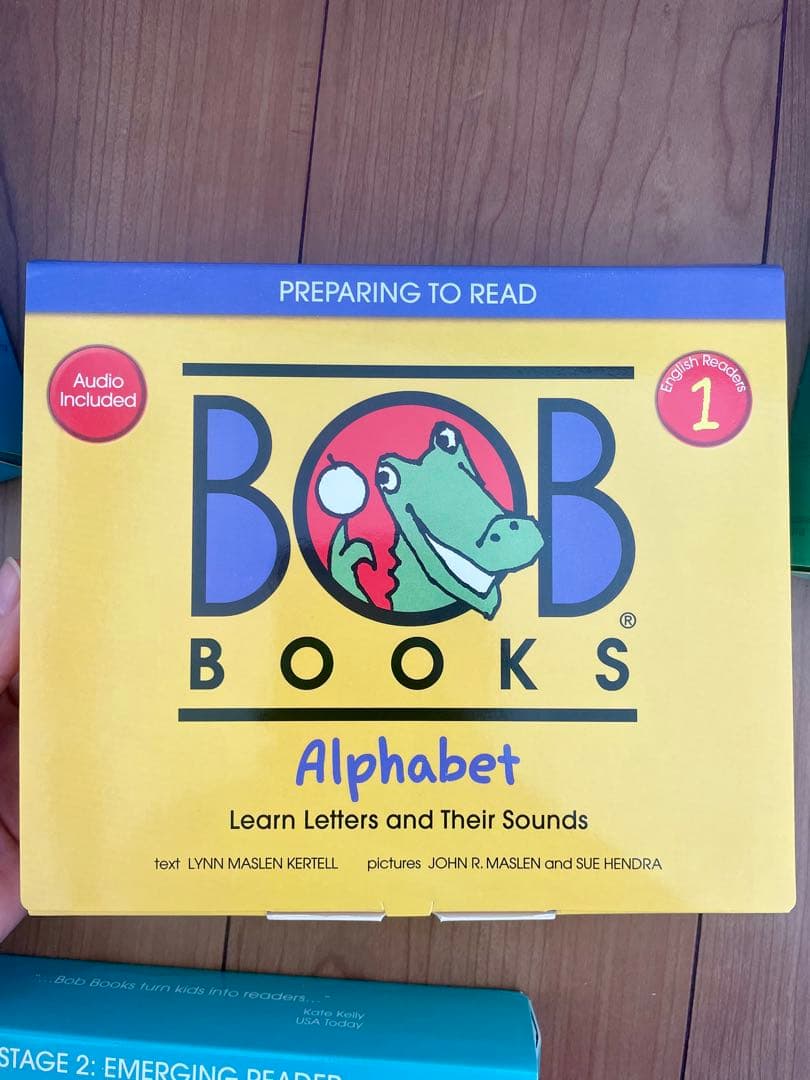 BOB books 6セット英語絵本　英語教材 音声あり