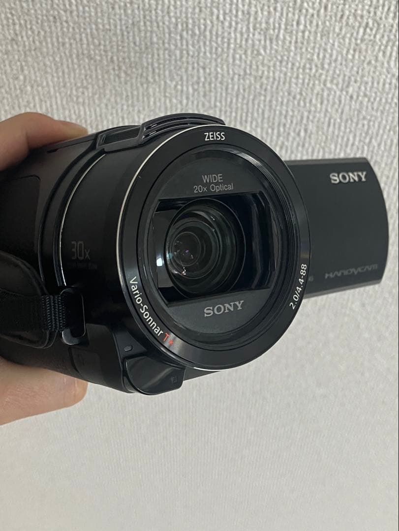 K*u様 SONY FDR-AX45 4K ビデオカメラ ブレ補正　三脚　ECM