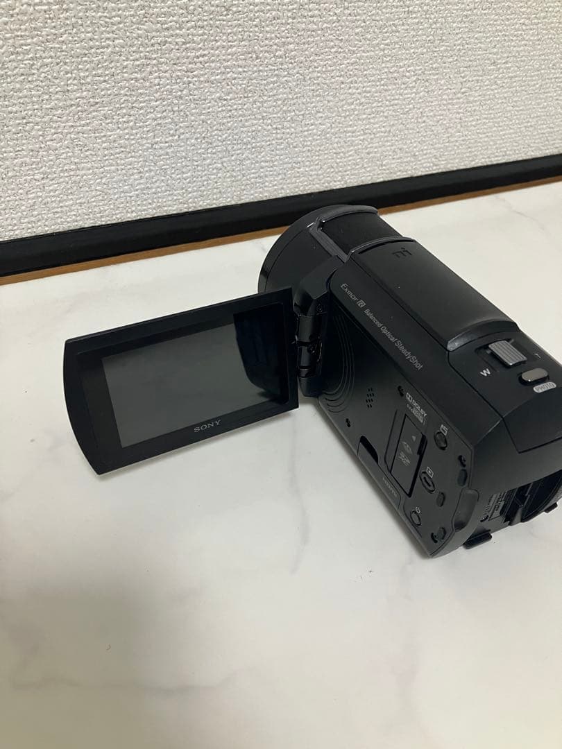 K*u様 SONY FDR-AX45 4K ビデオカメラ ブレ補正　三脚　ECM
