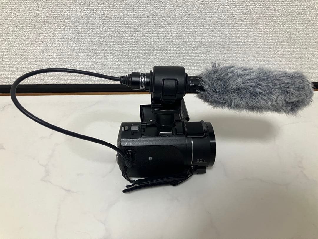 K*u様 SONY FDR-AX45 4K ビデオカメラ ブレ補正　三脚　ECM