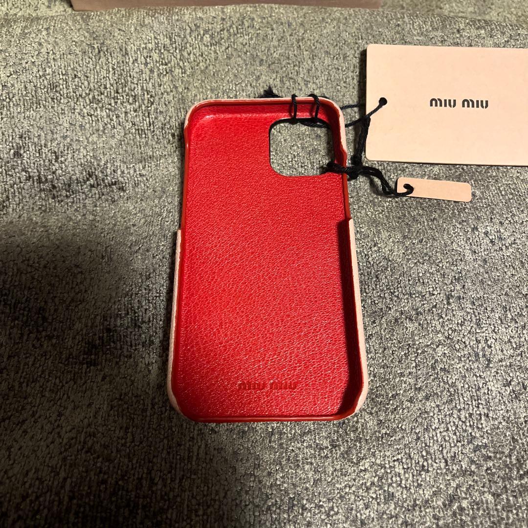 ニシですmiumiu iPhone12mini ケース　プラダ　PRADA