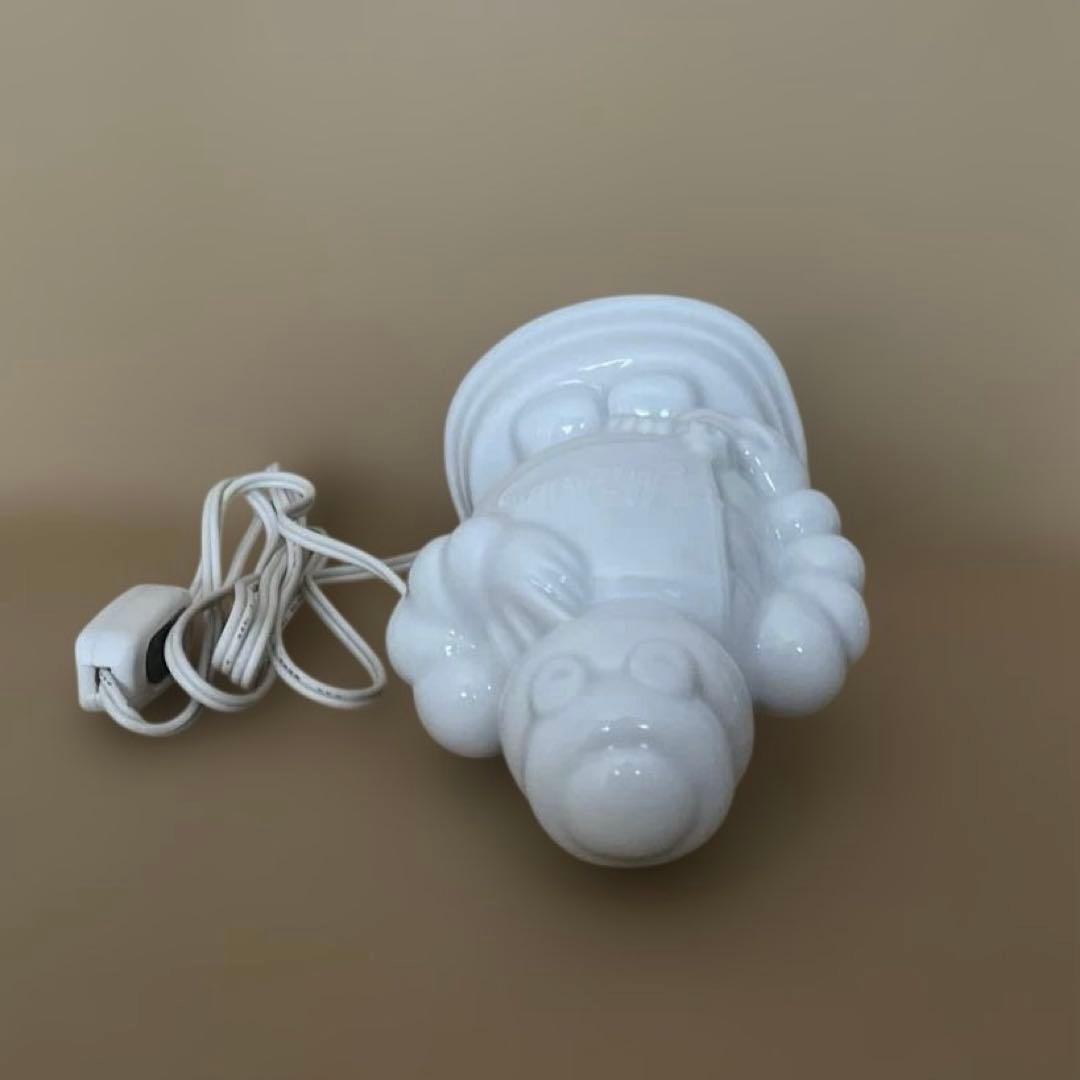 た*ね様 【ジャンク品】ミシュラン　ビバンダム　 陶器製置き物_旧ライト　高さ約