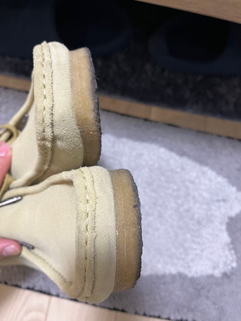 CLARKS ORIGINALS ワラビー　ベージュ