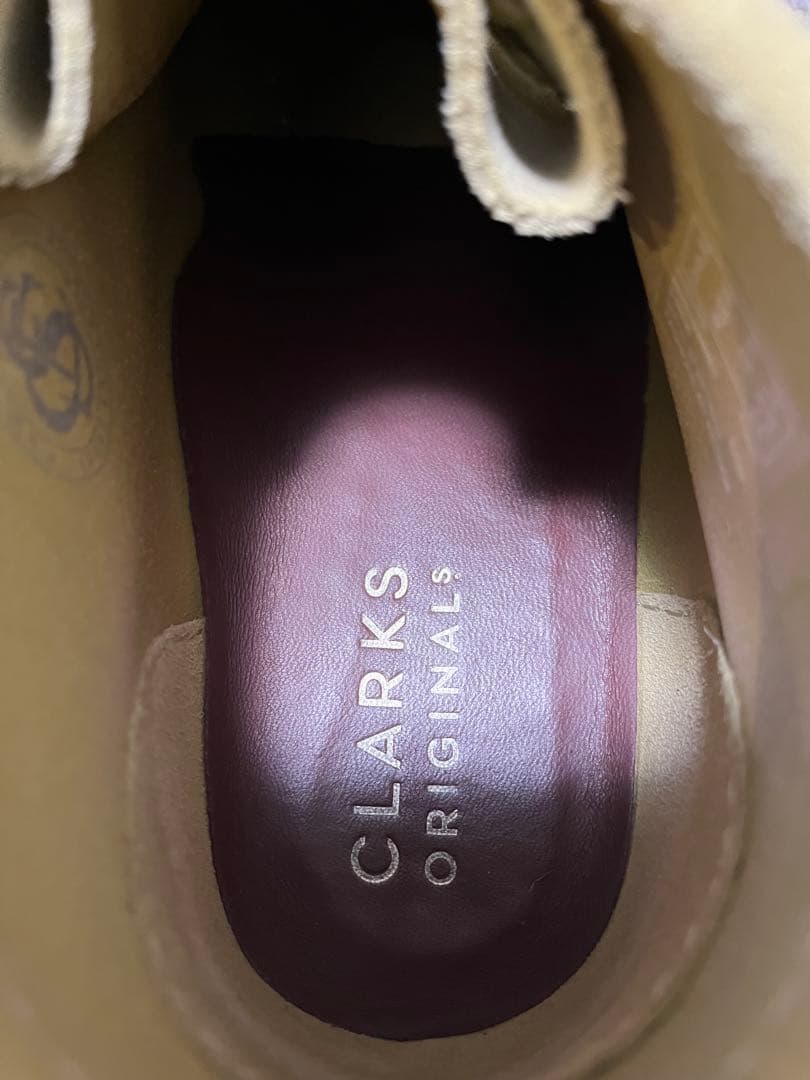 CLARKS ORIGINALS ワラビー　ベージュ