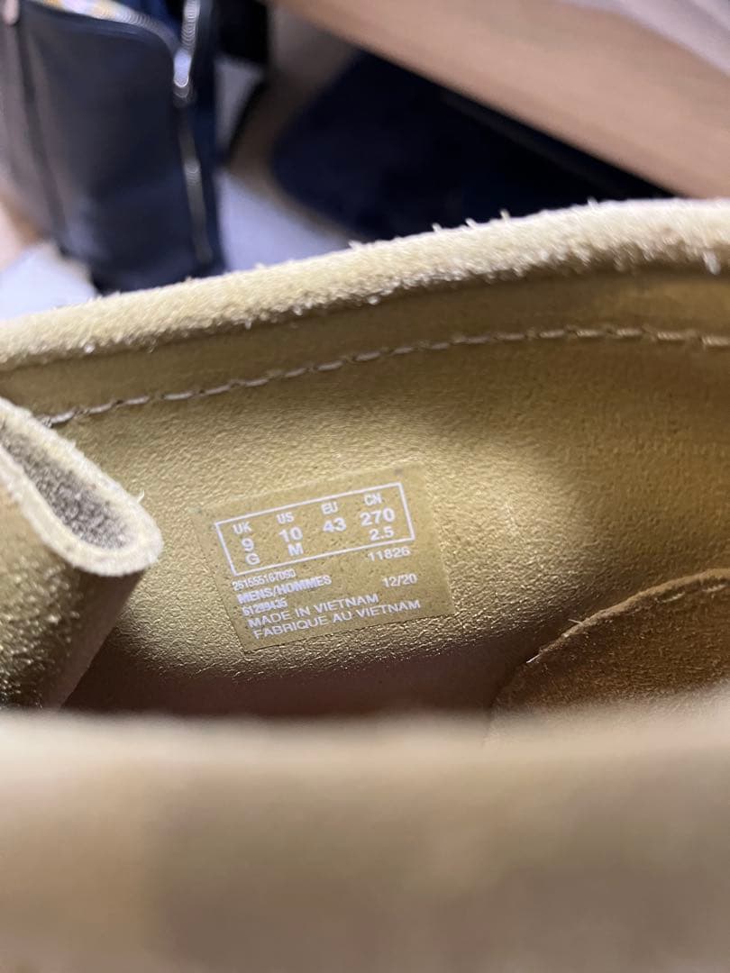 CLARKS ORIGINALS ワラビー　ベージュ