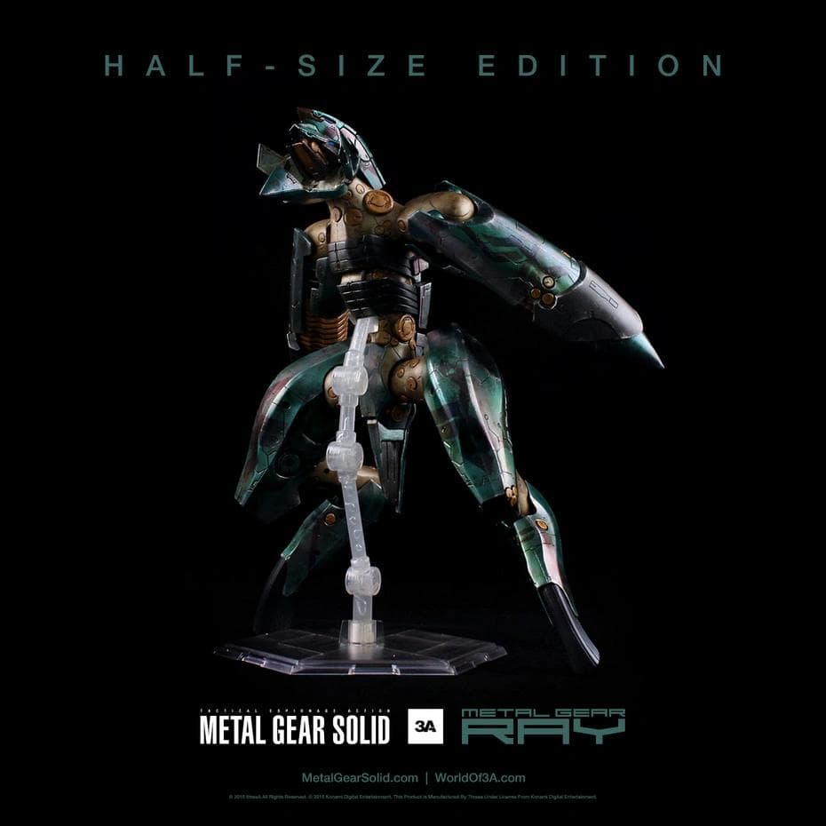 メタルギアRAY ハーフサイズ版 L GEAR SOLID 未開放　3A