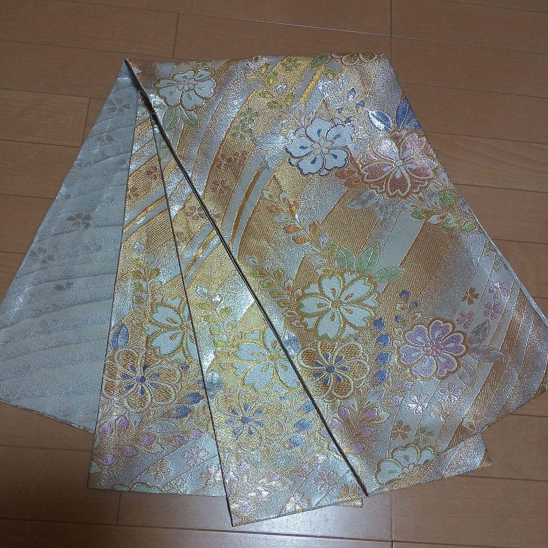 F02週末限定価格☆USED振袖☆ 成人式 絞り豪華振袖6点セット