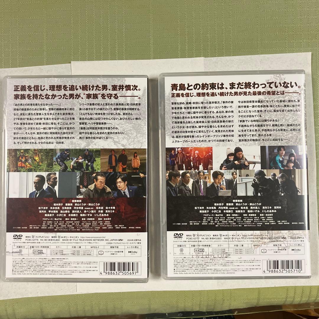 室井慎次　敗れざる者　生き続ける者セットDVD