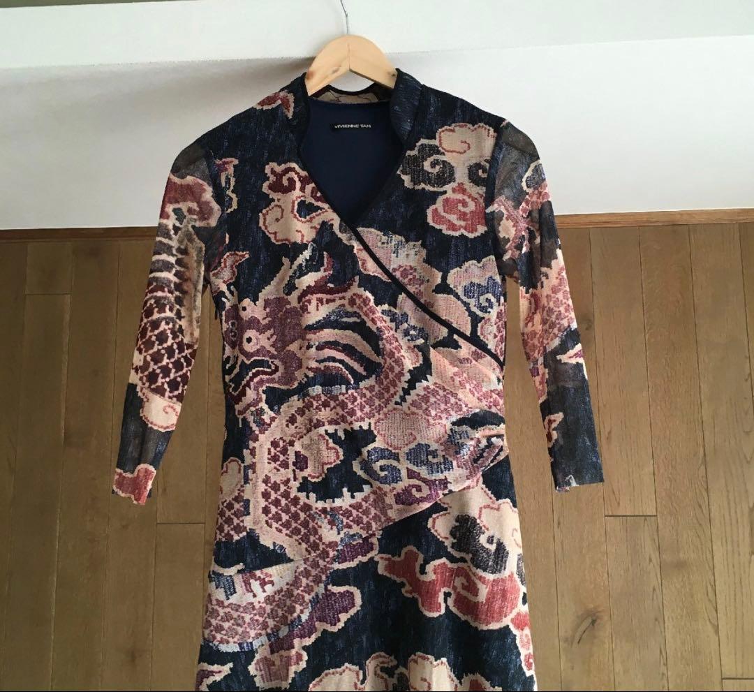 美品 VIVIENNE TAM(ヴィヴィアンタム　ドラゴン　ワンピース