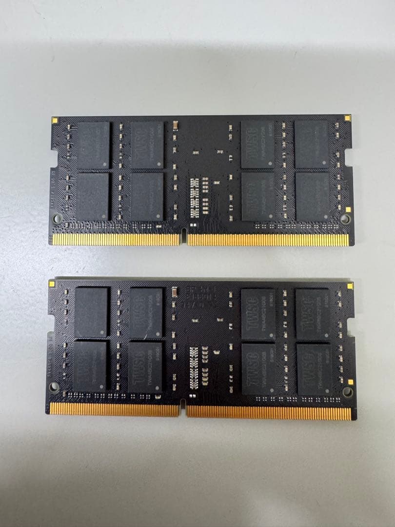 TWSC製の16GB DDR4 2枚