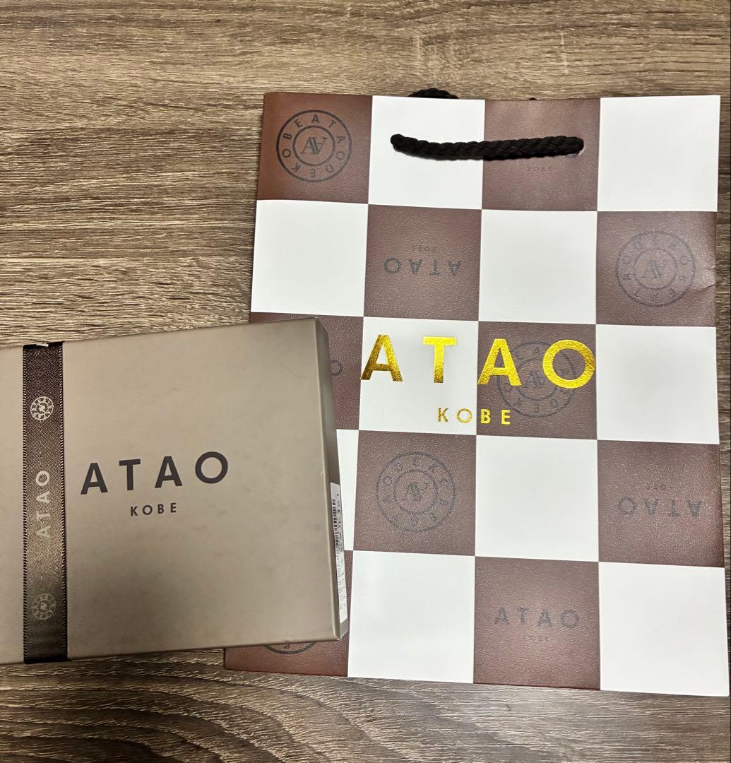 2/15まで限定♪ATAO 二つ折り財布 キャメル