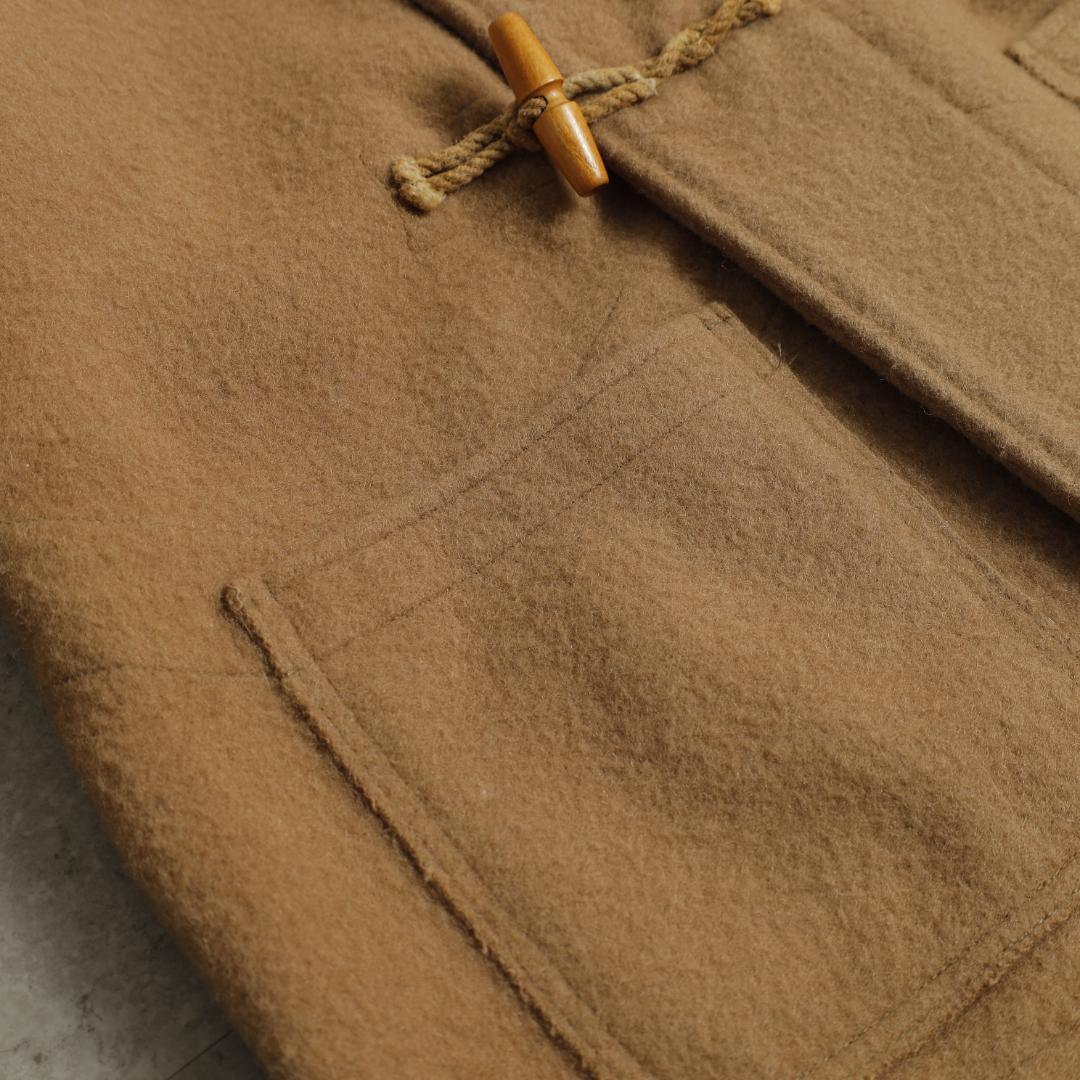 40～50’ｓイギリス海軍 ショールカラーダッフルコート ベージュ ビンテージ