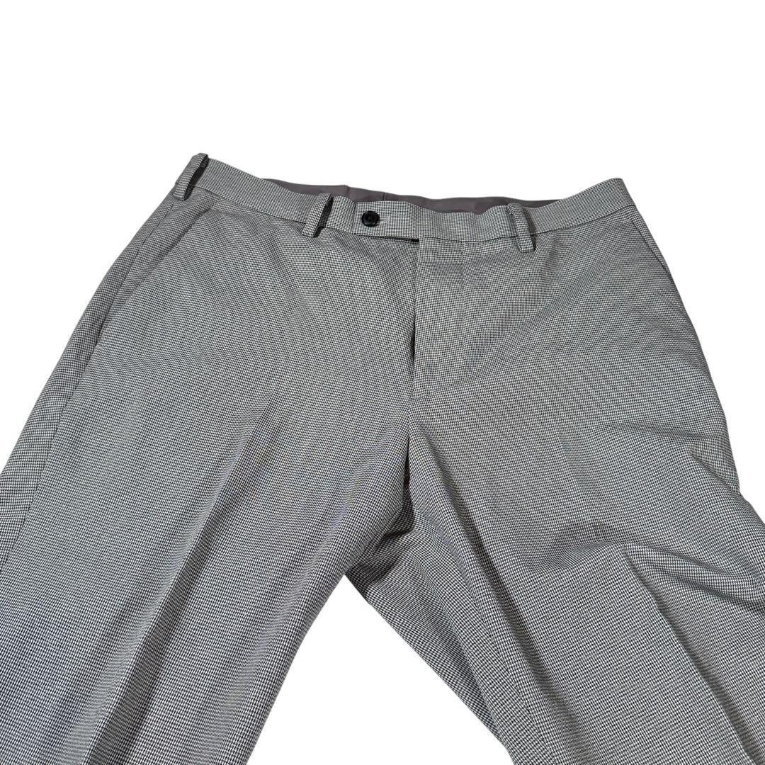ユニクロ 感動ジャケット/チドリ M セットアップ ストレッチ 洗濯可能 美品