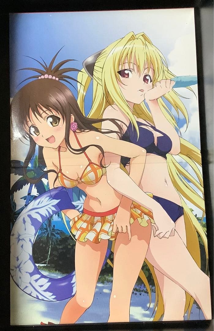 To LOVEる キャラクターズファイル&新品未開封アニメ主題歌CDセット