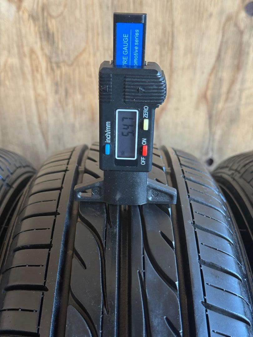 タイヤ・ホイール (586)155/65R14 DUNLOP EC202 SUMMER TIRES