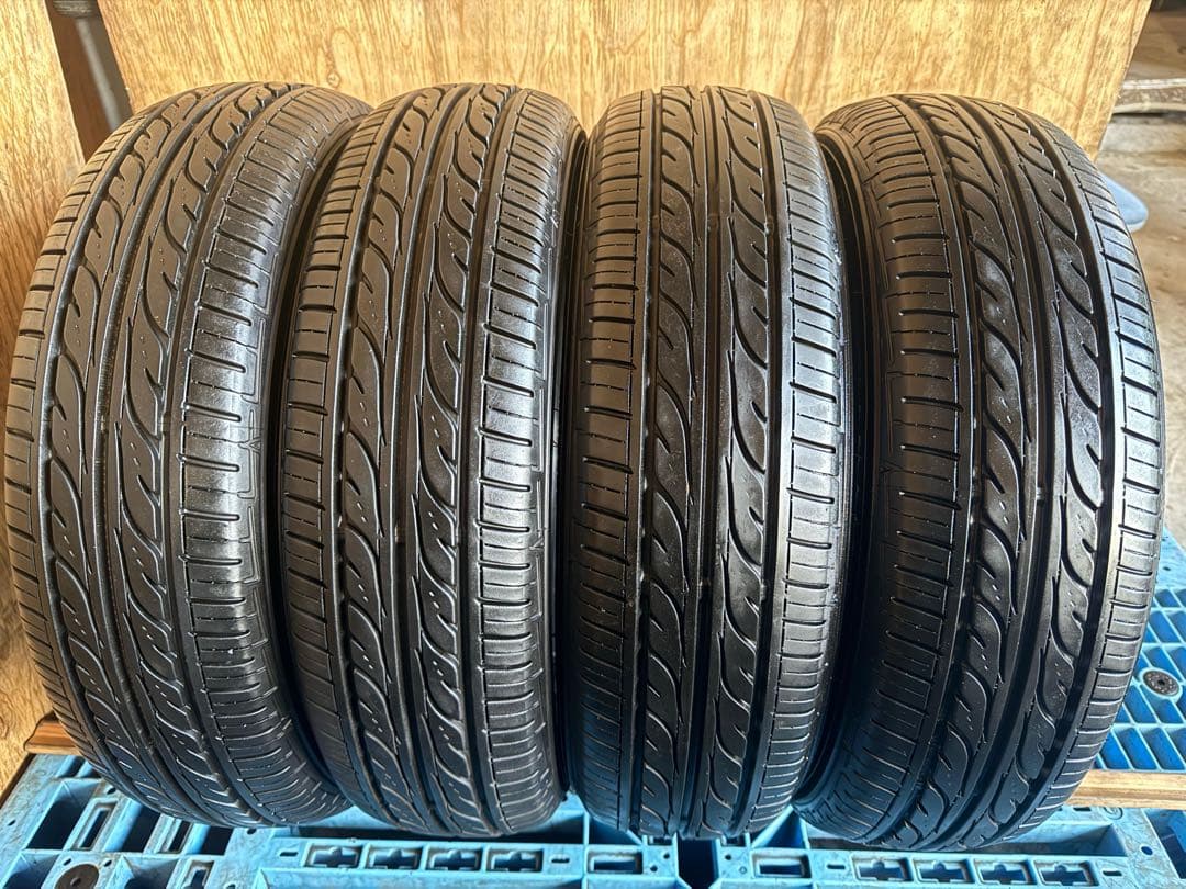 タイヤ・ホイール (586)155/65R14 DUNLOP EC202 SUMMER TIRES