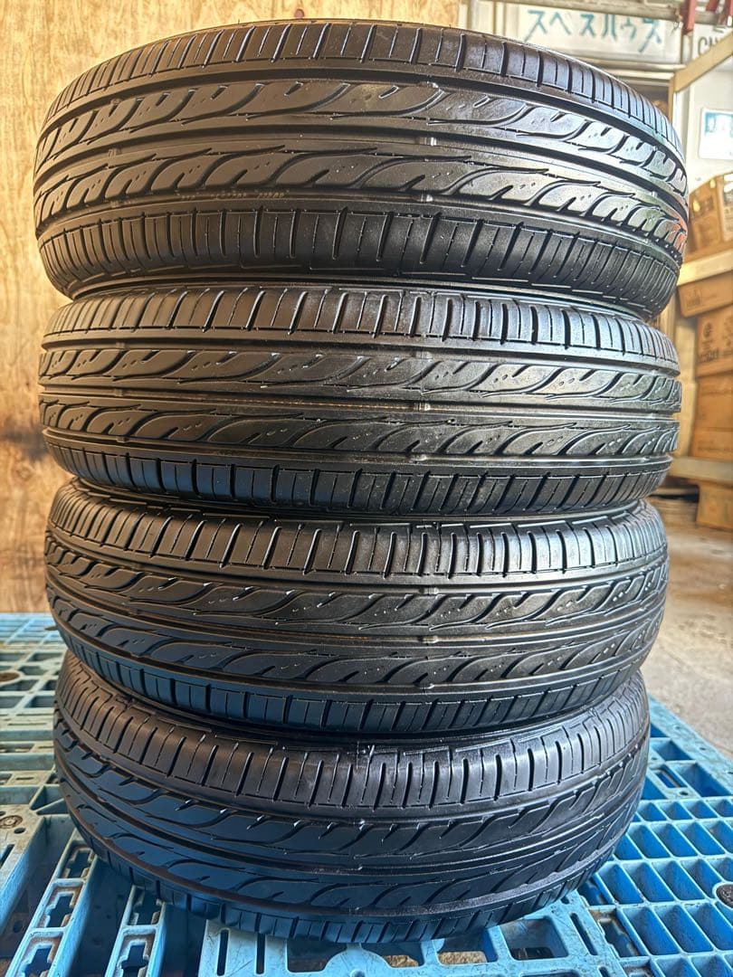 タイヤ・ホイール (586)155/65R14 DUNLOP EC202 SUMMER TIRES