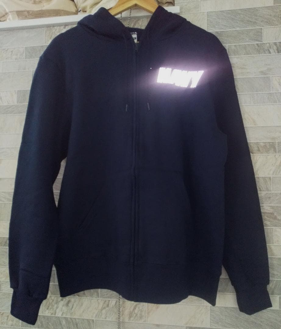 【1605】セット / 米海軍 USN PTパーカ + パンツ (M)