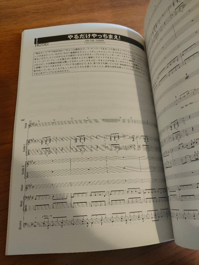 絶版 初版 布袋寅泰 ドーベルマン バンドスコア 楽譜 タブ譜 DOBERMAN