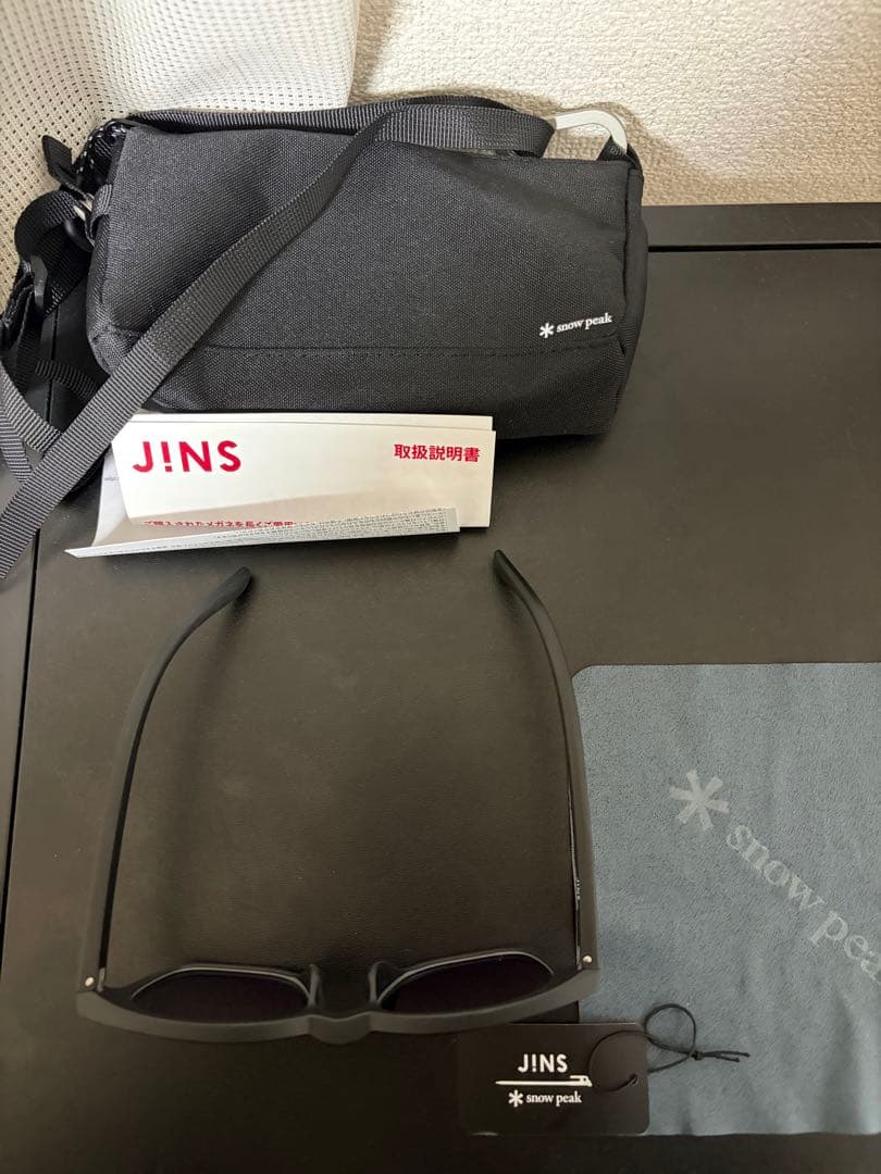 美品 JINS × peak サングラスAURF24S234AE97