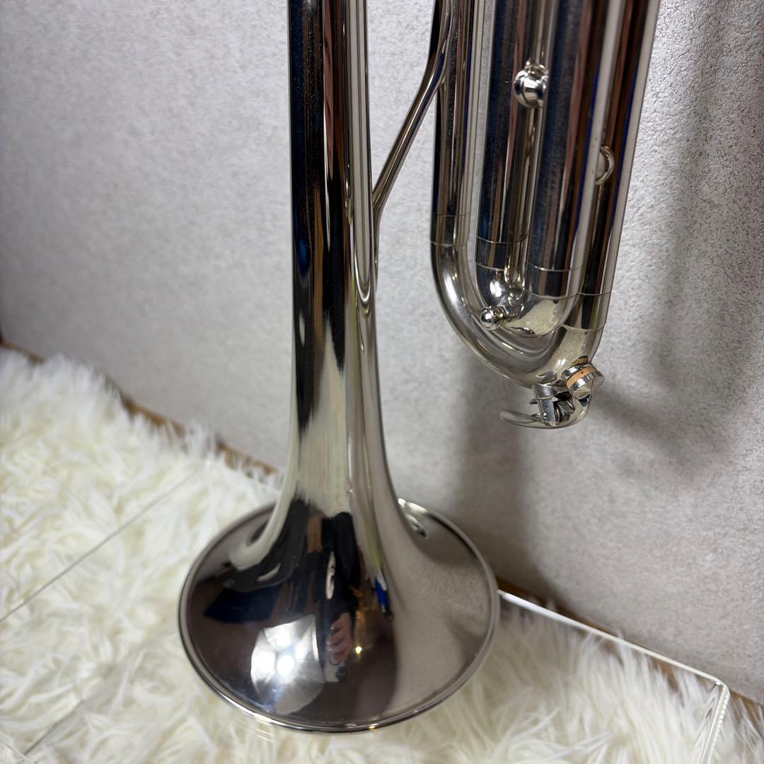 【美品】YAMAHA　YTR-135 B♭トランペット ニッケルメッキ　シルバー