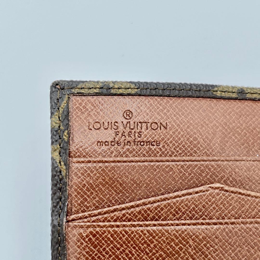 ルイヴィトン モノグラム　Wホック財布　モノグラム　ポルト・ビエ・カルトクレディ