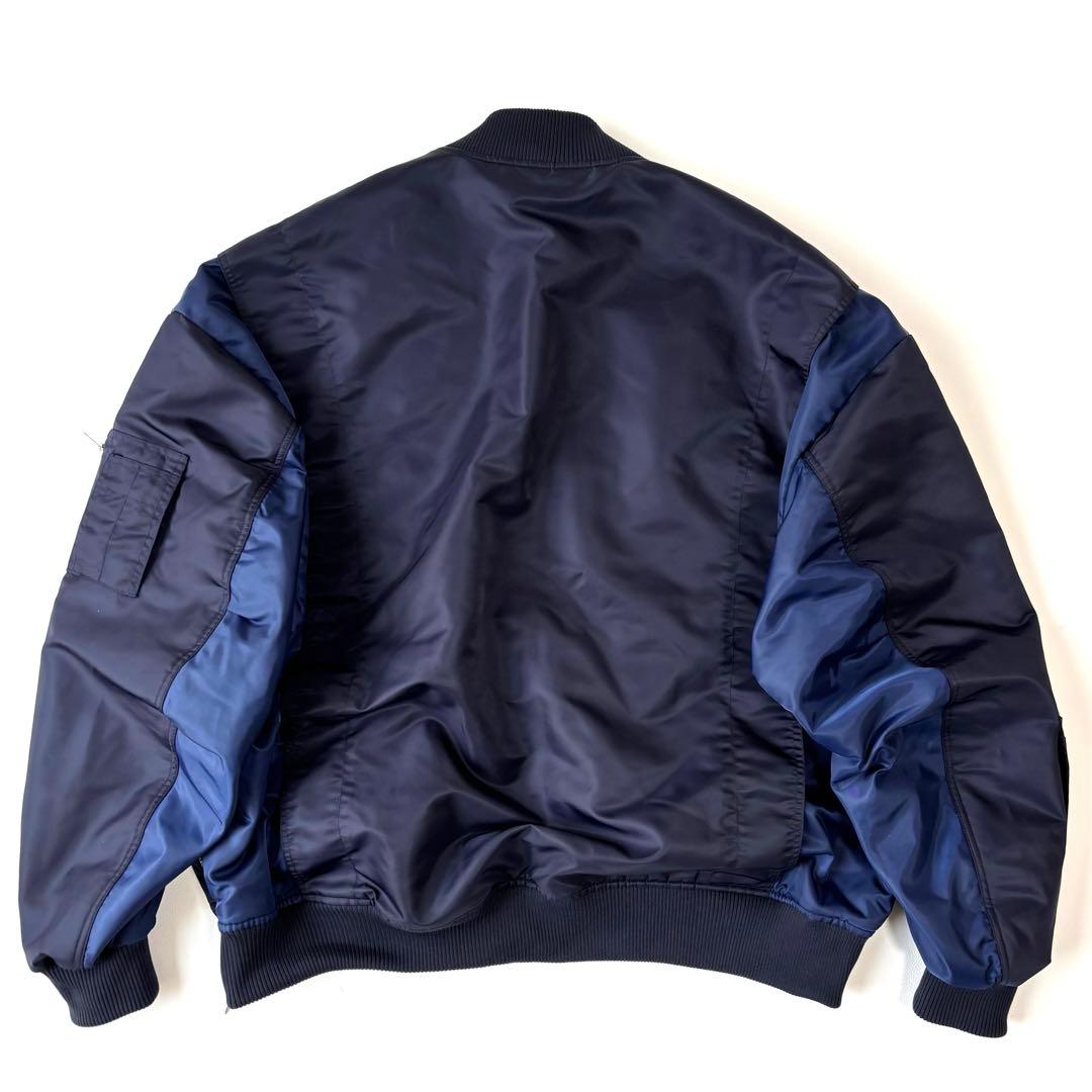 SeeSew シーソー OVERSPEC MA-1 JACKET L