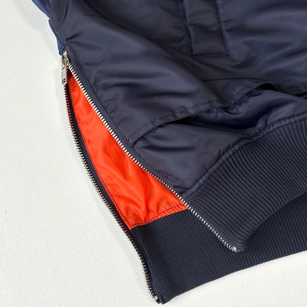 SeeSew シーソー OVERSPEC MA-1 JACKET L