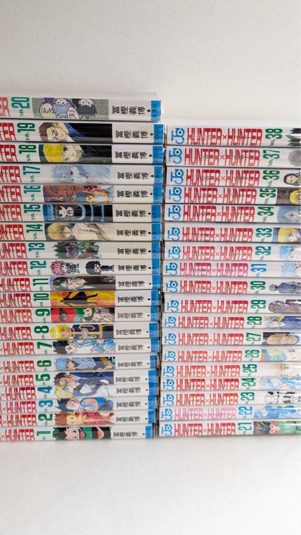 れ*も様 HUNTER×HUNTER全巻　シミ・中古感ある巻あり　初版29冊 未