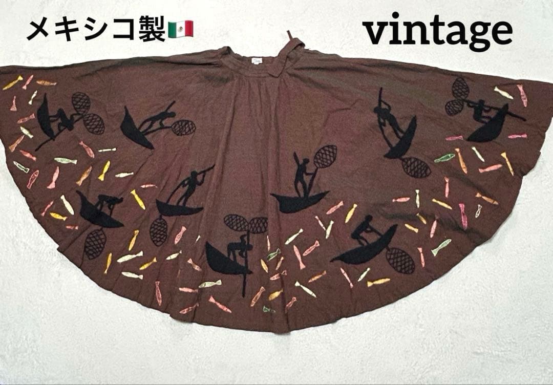 希少✨vintage 50'60'フレアスカート　Tachi Castillo