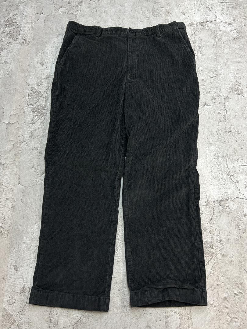 ぴ*な様 エルエルビーン　コーデュロイパンツ　ボトムス　古着　ブラック　黒　W3