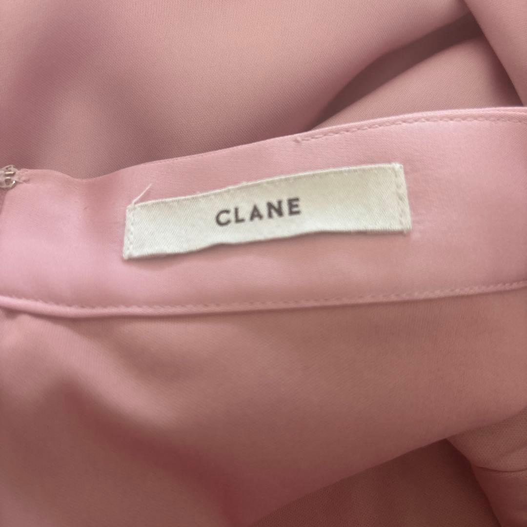 CLANE ピンク フレアスカート