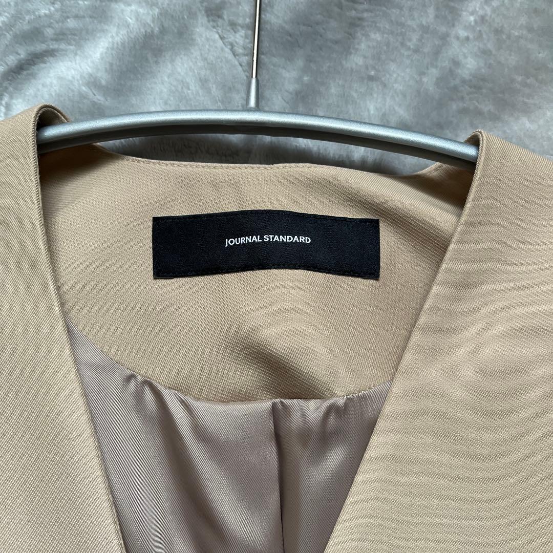 journal standard スプリングコート ノーカラーコート