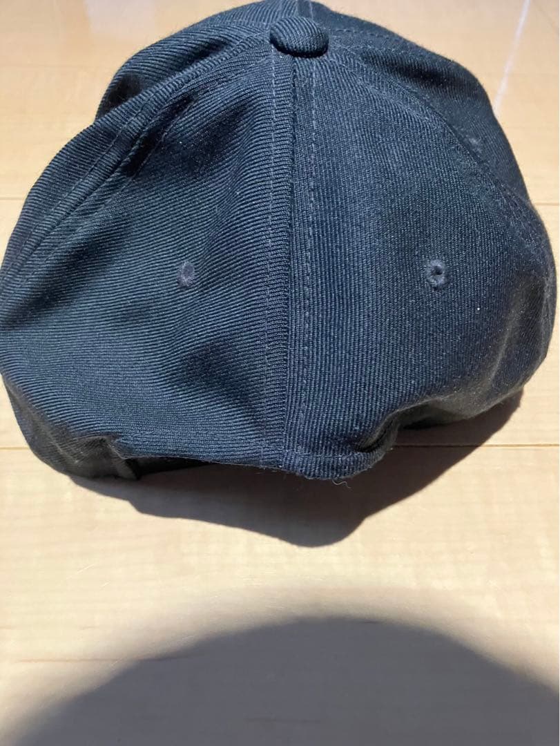 極美品FUCT ファクト ロゴ刺繍キャップ 黒×緑 YUPOONG製 skate