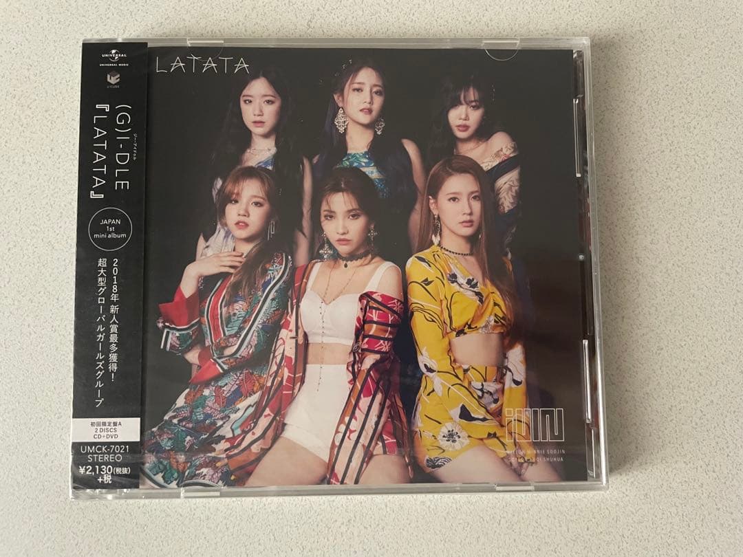 (G)I-DLE LATATA (Japanese ver.) CD初回限定盤A