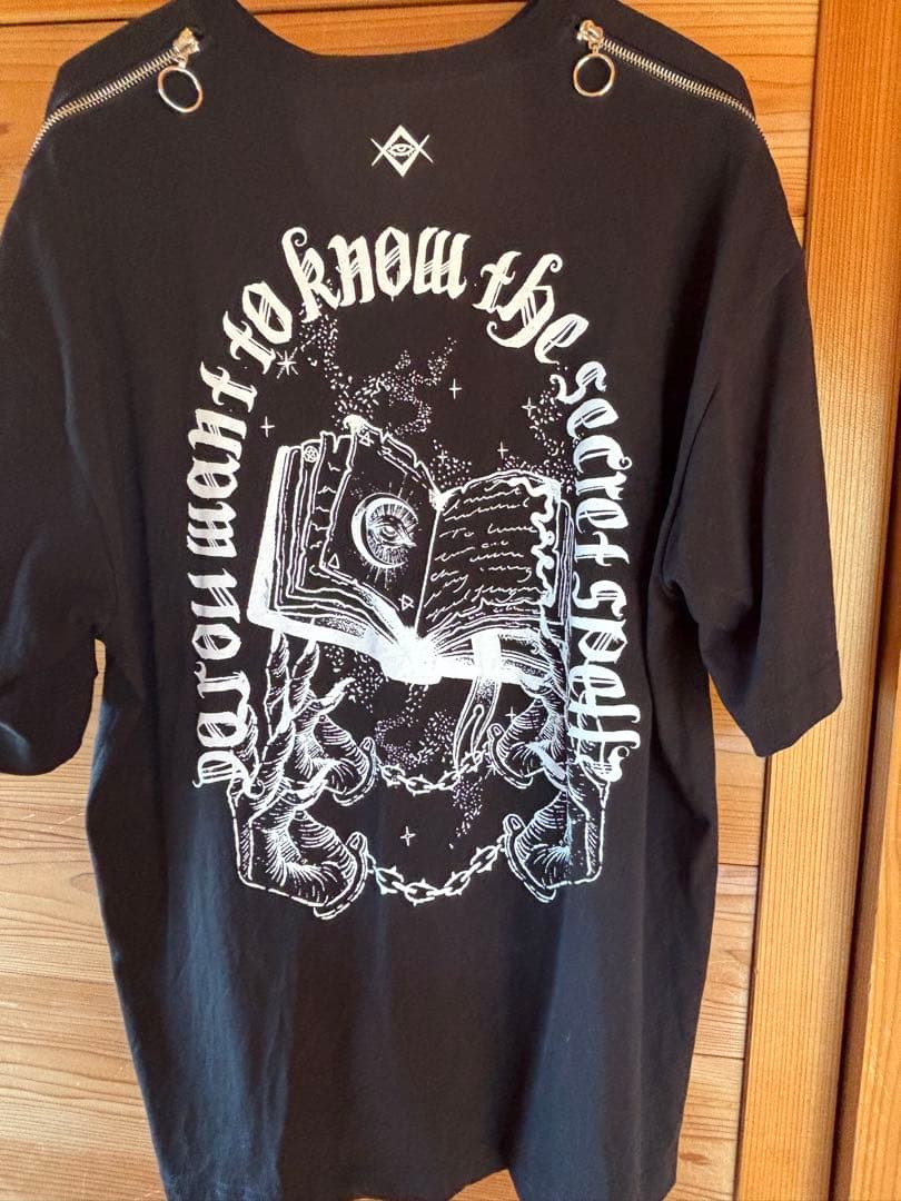 REFLEM オーバーサイズTシャツ ブラック