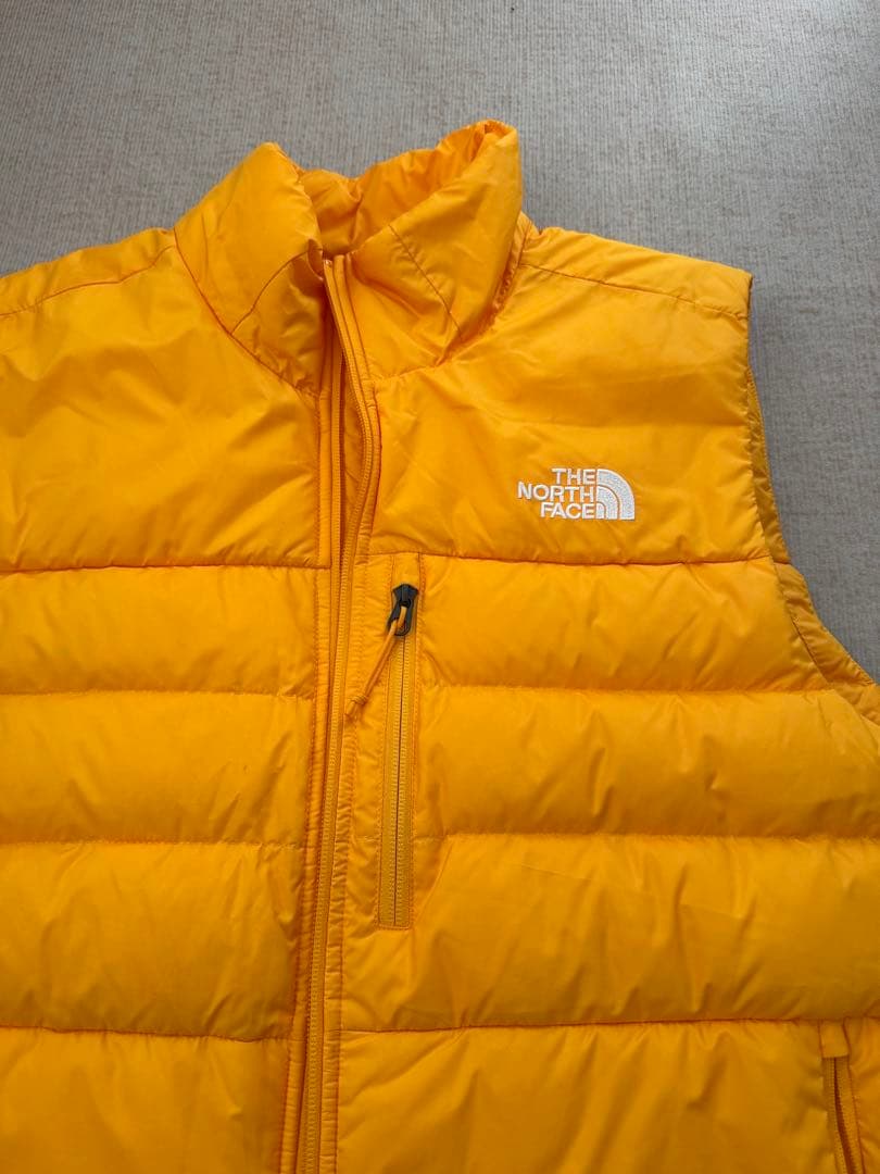 THE NORTH FACE イエロー ダウンベスト 550